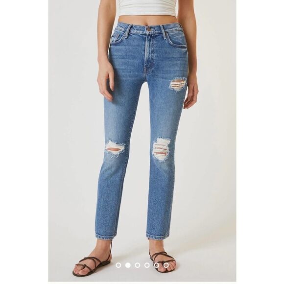 MOTHER The Insider Mid-Rise Ankle Jeans 26” - Picture 3 of 10